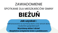 Sporkanie dla mieszkańców gminy - dofinansowanie na wymiane dachu oraz remont domu i budynków gospodarczych.