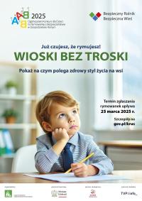 VI Ogólnopolski Konkurs na Rymowankę dla dzieci pod hasłem ,,Wioski bez troski”