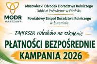 „Płatności bezpośrednie kampania 2026”
