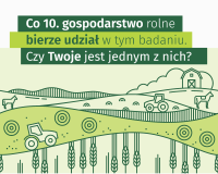 Informacja dla rolników - badanie statystyczne „Zintegrowane statystyki dotyczące gospodarstw rolnych” (formularz R-SGR)